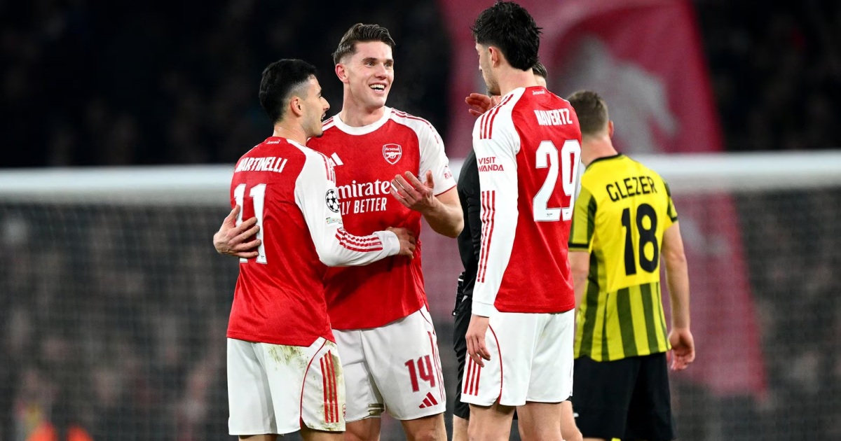 Champions League mùa 25/26: Màn thống trị của các CLB Anh